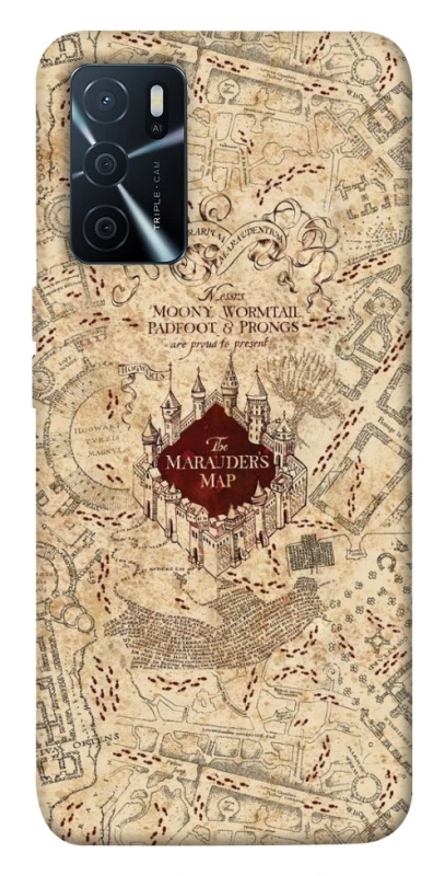 Чохол на Oppo A16s / A16 Harry Potter Marauder's Map фото 1 з 1