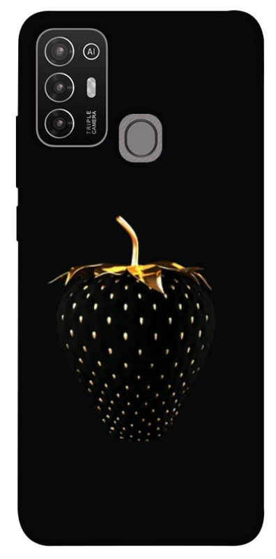 Чехол на ZTE Blade A52 Черная клубника фото 1 из 1