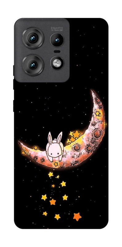 Чохол на Motorola Edge 50 Pro Moon rabbit фото 1 з 1
