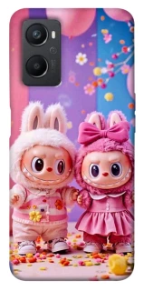 Чехол на Oppo A96 Labubu twins ver.2 фото 1 из 1