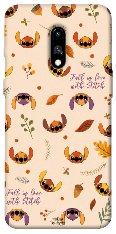 Чехол на OnePlus 7 Fall in love with Stitch фото 1 из 1