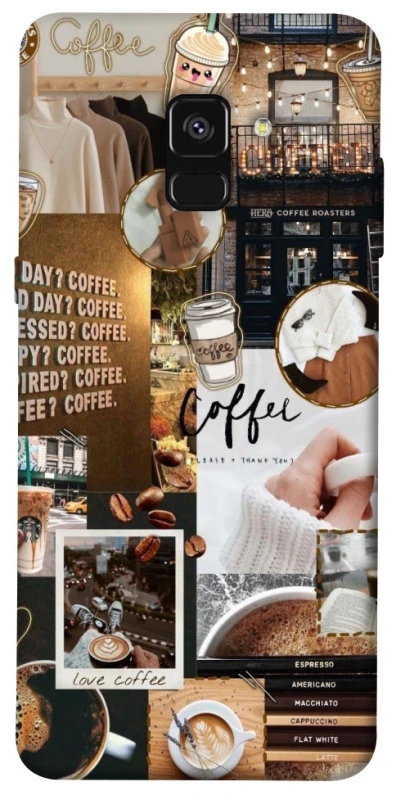 Чохол на Samsung A530 Galaxy A8 (2018) Coffee vibes фото 1 з 1
