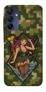 Чохол на Samsung Galaxy A15 4G/5G Military Waifu фото 1 з 1