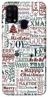 Чехол на Samsung Galaxy M31 Christmas mood ver.3 фото 1 из 1