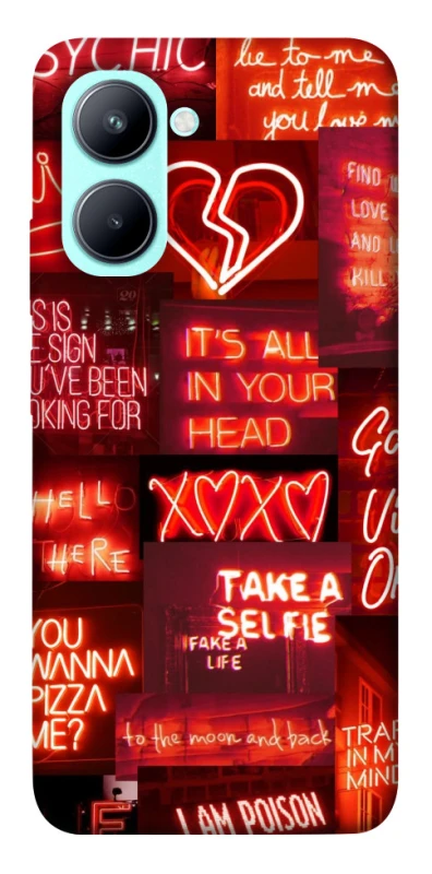 Чохол на Realme C33 Love collage ver.7 фото 1 з 1