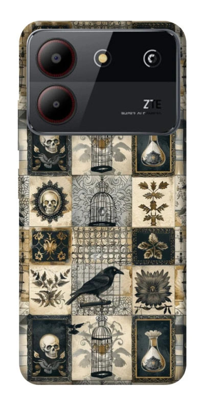 Чохол на ZTE Blade A54 4G Halloween aesthetics ver.2 фото 1 з 1