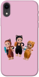 Чохол на Apple iPhone XR (6.1") Cat Cafe Trio фото 1 з 1