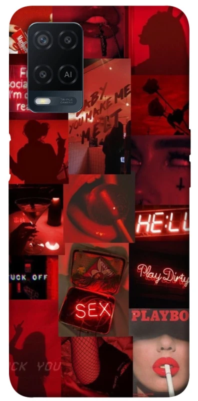 Чехол на Oppo A54 4G Love collage ver.3 фото 1 из 1