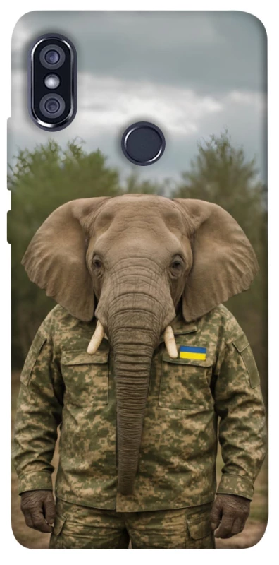 Чохол на Xiaomi Redmi Note 5 Pro / Note 5 (AI Dual Camera) Слон захисник фото 1 з 1