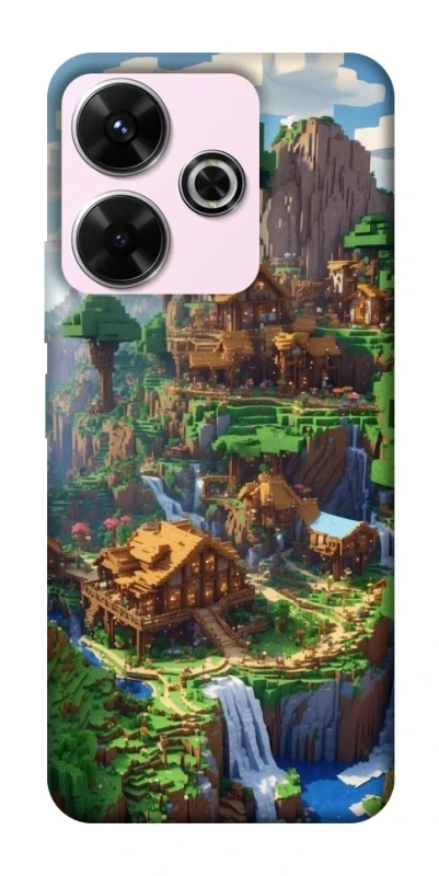 Чохол на Xiaomi Poco M6 4G Minecraft universe фото 1 з 1