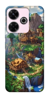 Чохол на Xiaomi Poco M6 4G Minecraft universe фото 1 з 1