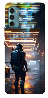 Чехол на Motorola Moto G60 Cyber character фото 1 из 1