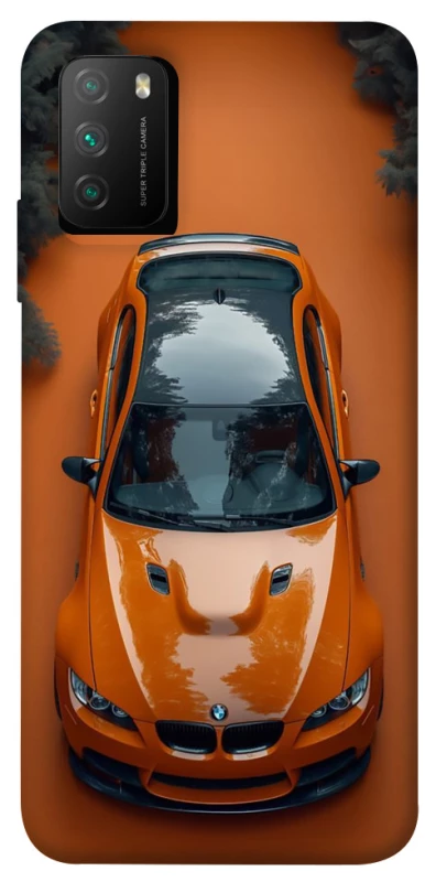 Чехол на Xiaomi Poco M3 BMW orange фото 1 из 1