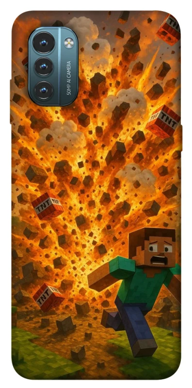 Чохол на Nokia G21 Minecraft v7 фото 1 з 1