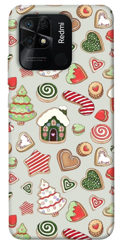 Чехол на Xiaomi Redmi 10C Новогодний v7 фото 1 из 1