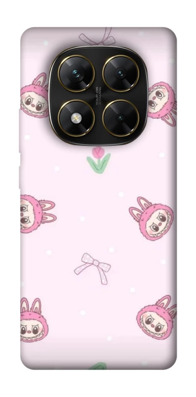 Чохол на Xiaomi Poco X7 Labubu Flower фото 1 з 1