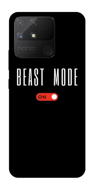 Чехол на Realme Narzo 50A Beast mode фото 1 из 1