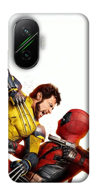 Чохол на Xiaomi Poco F7 Deadpool and Wolverine фото 1 з 1