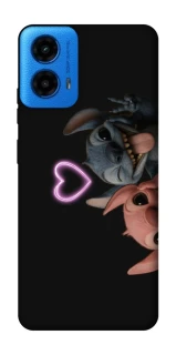 Чохол на Motorola Moto G45 Love Stitch & Angel фото 1 з 1