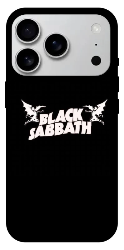 Чохол на Apple iPhone 17 Pro Max (6.9") Black Sabbath logo ver.2 фото 1 з 1
