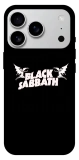 Чехол на Apple iPhone 17 Pro Max (6.9") Black Sabbath logo ver.2 фото 1 из 1