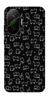 Чохол на Xiaomi Poco F7 Black Cats фото 1 з 1