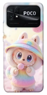 Чехол на Xiaomi Poco C40 Candy Labubu фото 1 из 1