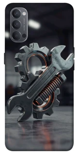Чехол на Oppo Reno 4 Mechanic фото 1 из 1