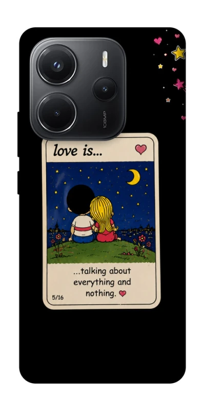 Чохол на Xiaomi Redmi Note 14 4G (Int. version) Love is ver.6 фото 1 з 1