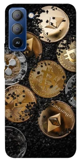 Чехол на TECNO Pop 5 LTE Many coins v2 фото 1 из 1