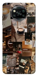 Чехол на Xiaomi Poco X3 NFC / Poco X3 Pro Coffee collage ver.2 фото 1 из 1