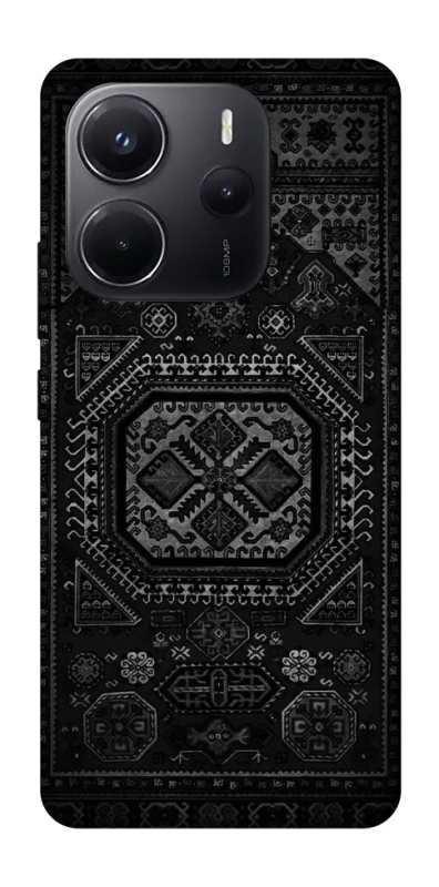 Чехол на Xiaomi Redmi Note 14 4G (Europe version) Черный ковер фото 1 из 1