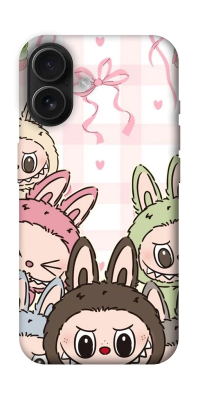 Чохол на Apple iPhone 16 All Labubu 2 фото 1 з 1