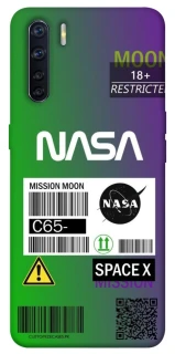 Чохол на Oppo A91 NASA ver.2 фото 1 з 1