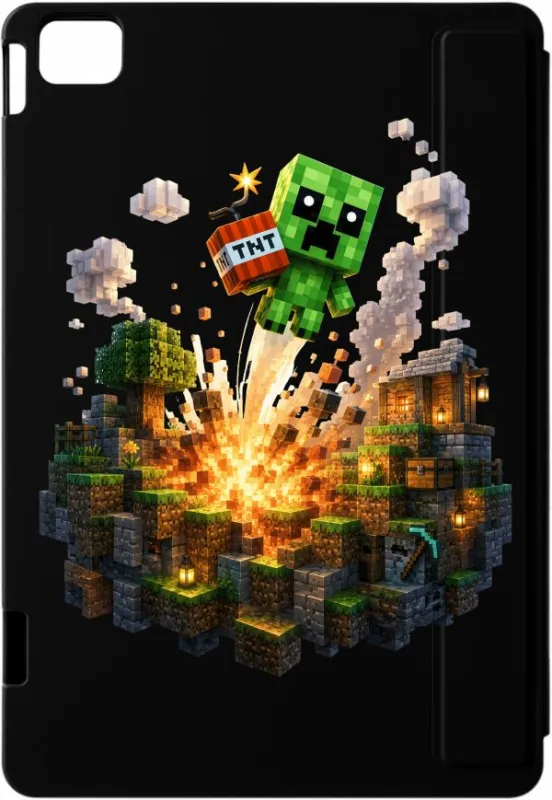 Чехол на Xiaomi Redmi Pad 2 (9.7") Minecraft (tablet) v8 фото 2 из 2