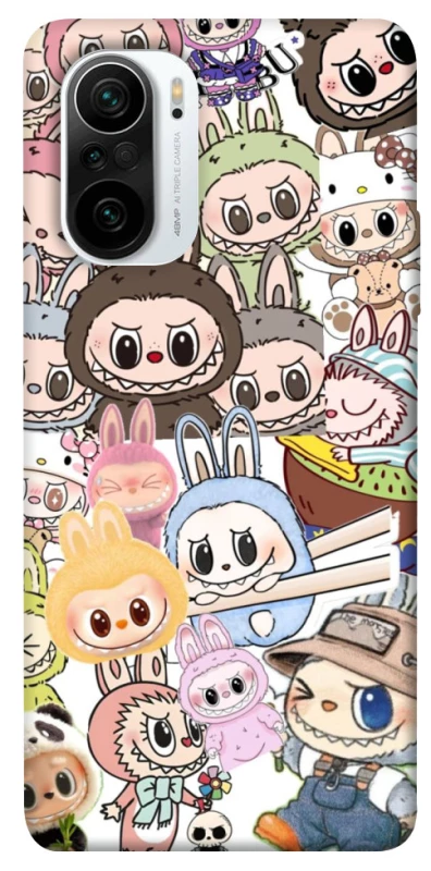 Чохол на Xiaomi Redmi K40 / K40 Pro / K40 Pro+ / Poco F3 All Labubus фото 1 з 1