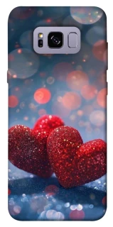 Чехол на Samsung G955 Galaxy S8 Plus Red hearts фото 1 из 1