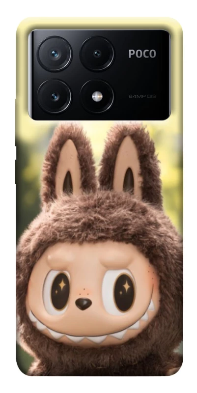 Чохол на Xiaomi Poco X6 Forest Smile Labubu фото 1 з 1