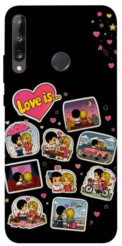 Чохол на Huawei P40 Lite E Love is ver.3 фото 1 з 1