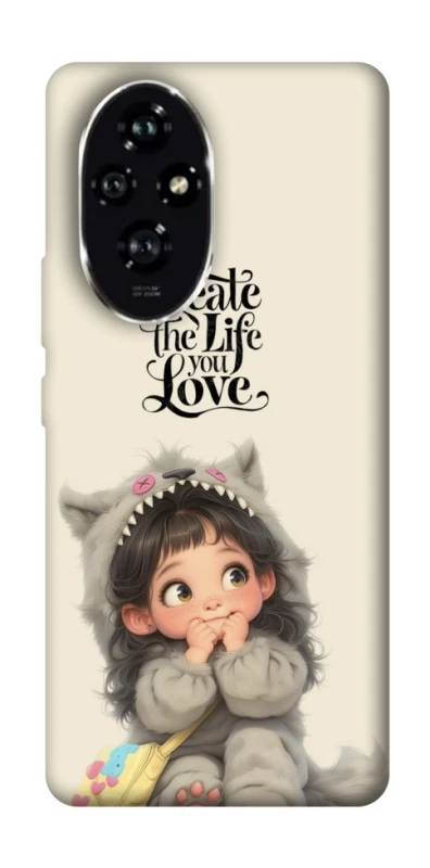 Чохол на Honor 200 Create the life you love фото 1 з 1