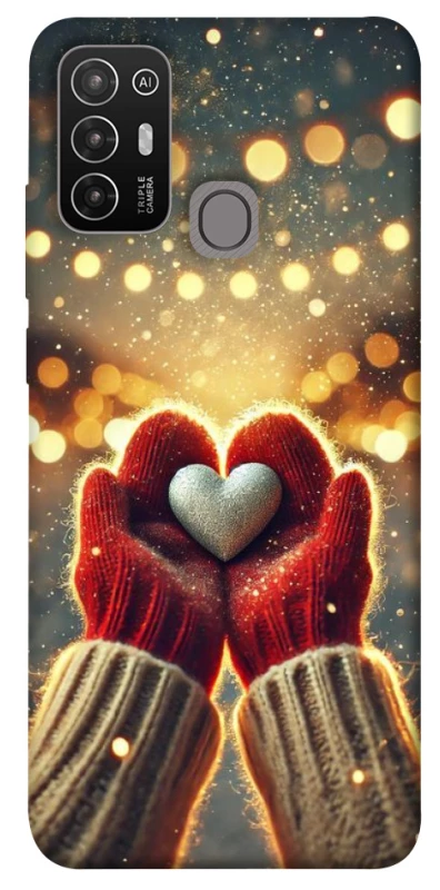 Чехол на ZTE Blade A52 Heart in hand фото 1 из 1