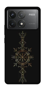 Чохол на Xiaomi Poco F6 Pro Viking Compass фото 1 Чохол на Xiaomi Poco F6 Pro Viking Compass фото 1 з 1