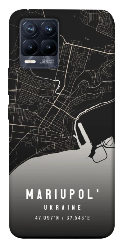 Чохол на Realme 8 Mariupol map фото 1 з 1