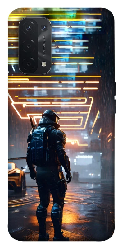 Чохол на Oppo A54 5G / A74 5G Cyber character фото 1 з 1