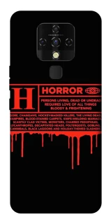 Чохол на TECNO Camon 16 SE Horror Halloween фото 1 з 1