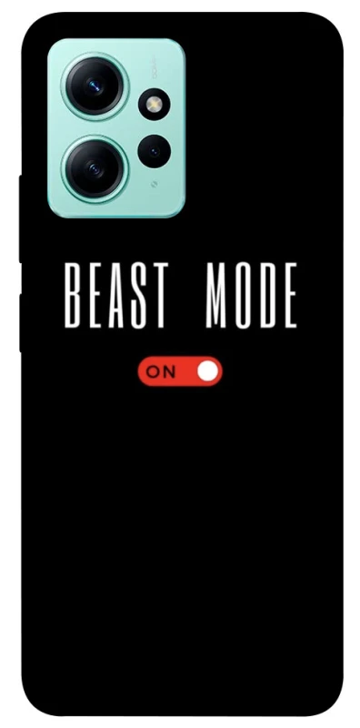 Чехол на Xiaomi Redmi Note 12 4G Beast mode фото 1 из 1