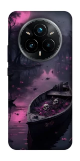 Чехол на Realme 14 Pro Boat and flamingo фото 1 из 1