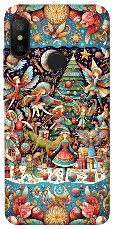 Чехол на Xiaomi Mi A2 Lite / Xiaomi Redmi 6 Pro Christmas spirit ver.17 фото 1 из 1