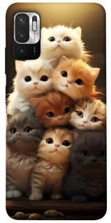 Чехол на Xiaomi Redmi Note 10 5G Чехол Kittie Love v2 фото 1 из 1