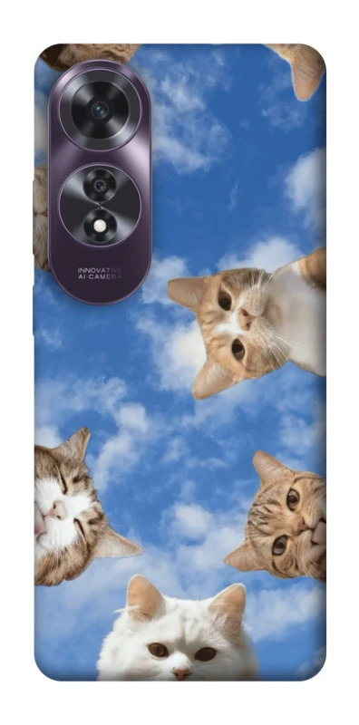 Чохол на Oppo A60 Сats фото 1 з 1